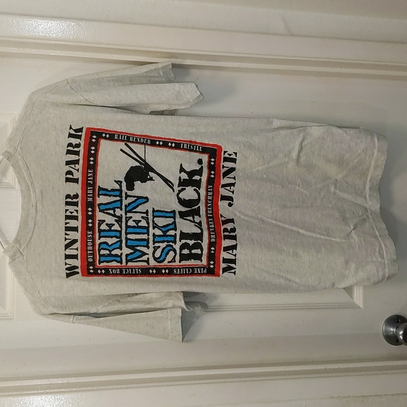 Winter Park ski tee men's XL - Picture 4 of 5